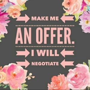 I will accept any offers